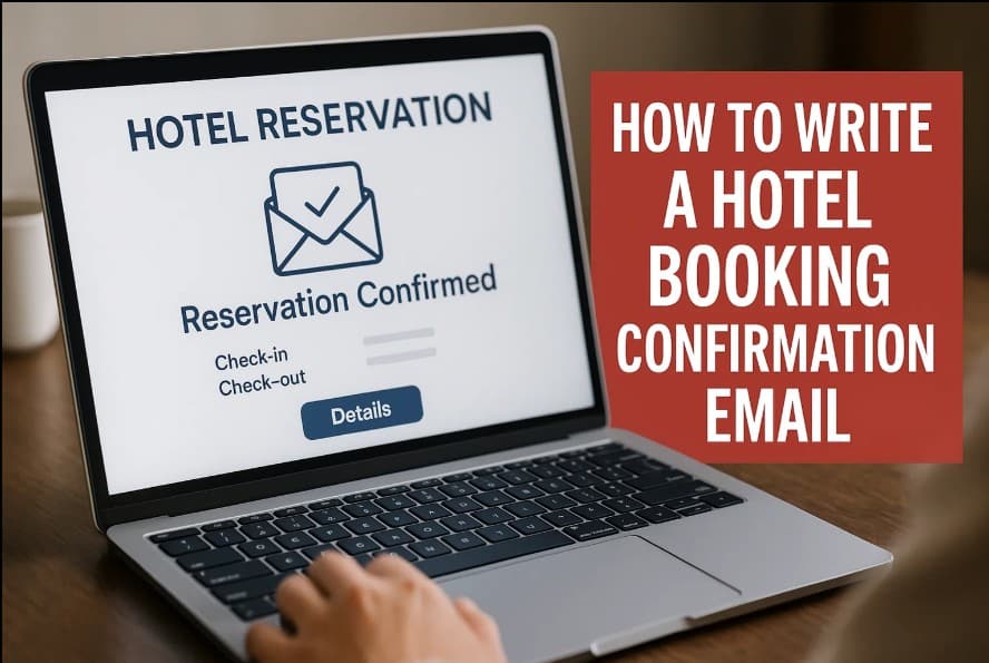 호텔 예약 확인 메일 보내는 밥법